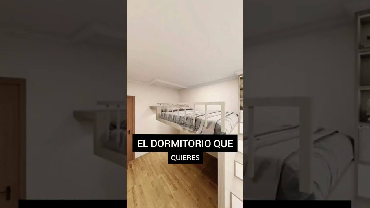 ahorrar espacio como poner dos camas en una habitacion pequeña