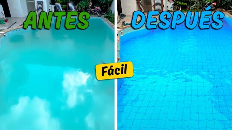 como aclarar el agua de una alberca