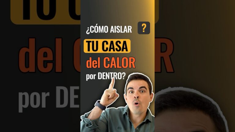 como aislar del calor último piso