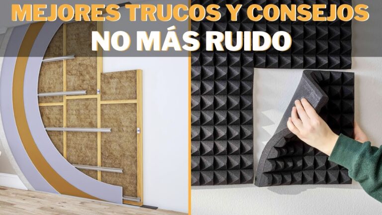 como aislar el ruido en una habitacion