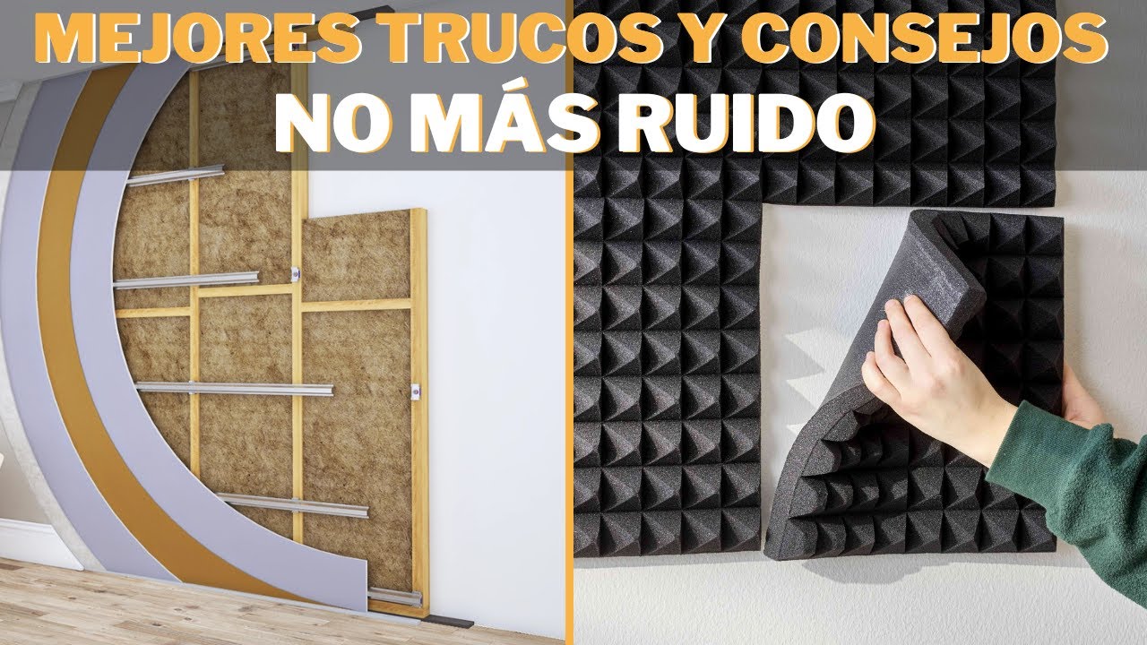 como aislar el ruido en una habitacion