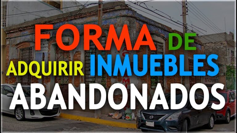como apropiarse de un terreno abandonado en mexico