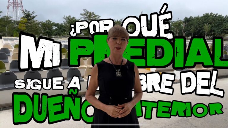 como cambiar el predial a mi nombre