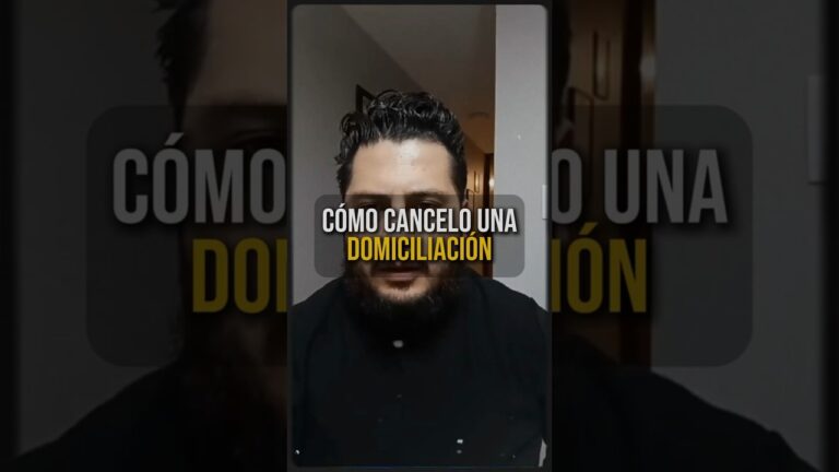 como cancelar la domiciliacion de cfe