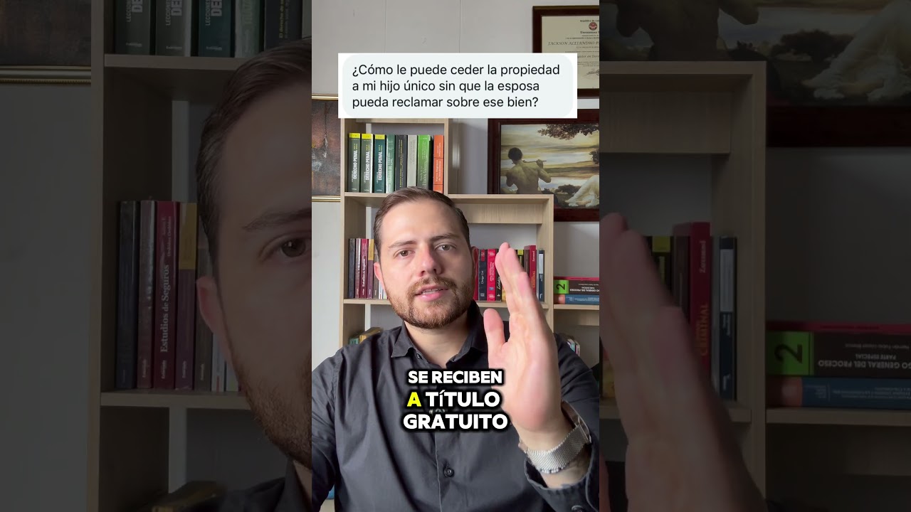 como ceder mi parte de una propiedad