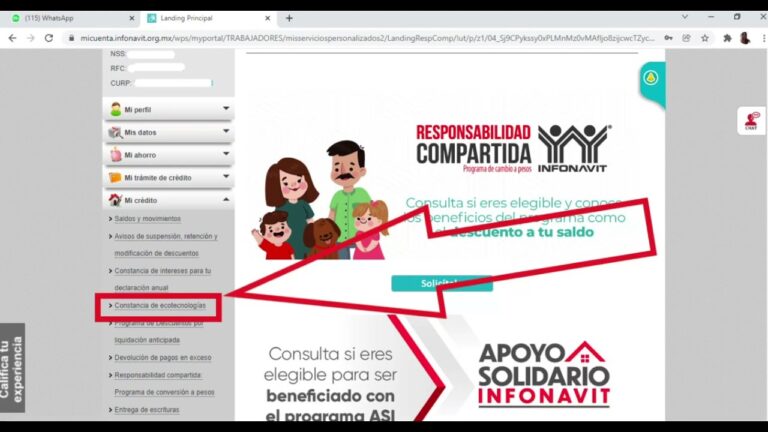 como checar mi vale de ecotecnologia
