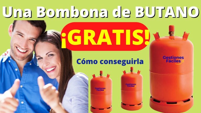 como conseguir una bombona de butano