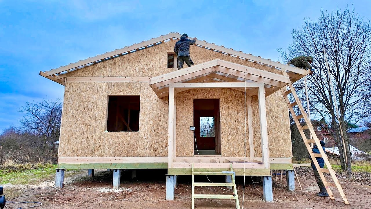 como construir una casa de madera