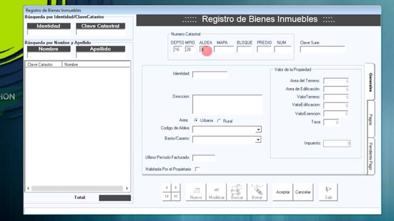 como dar de alta un terreno en catastro