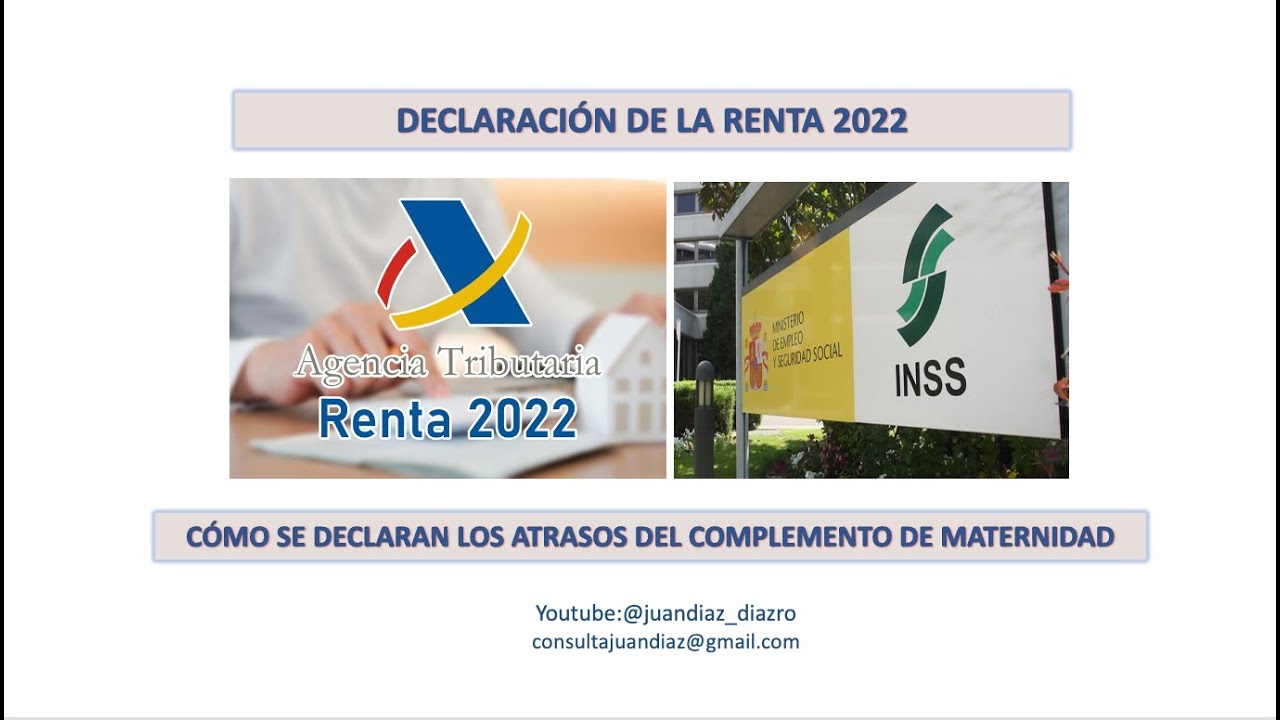 como declarar irpf atrasos complemento paternidad clases pasivas