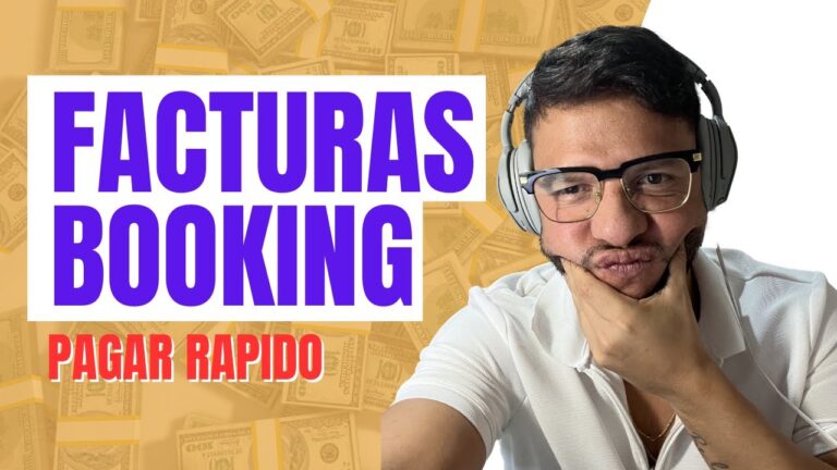 como declarar las facturas de booking