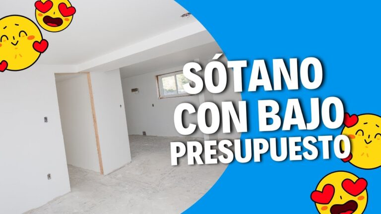 como decorar un sotano con poco dinero