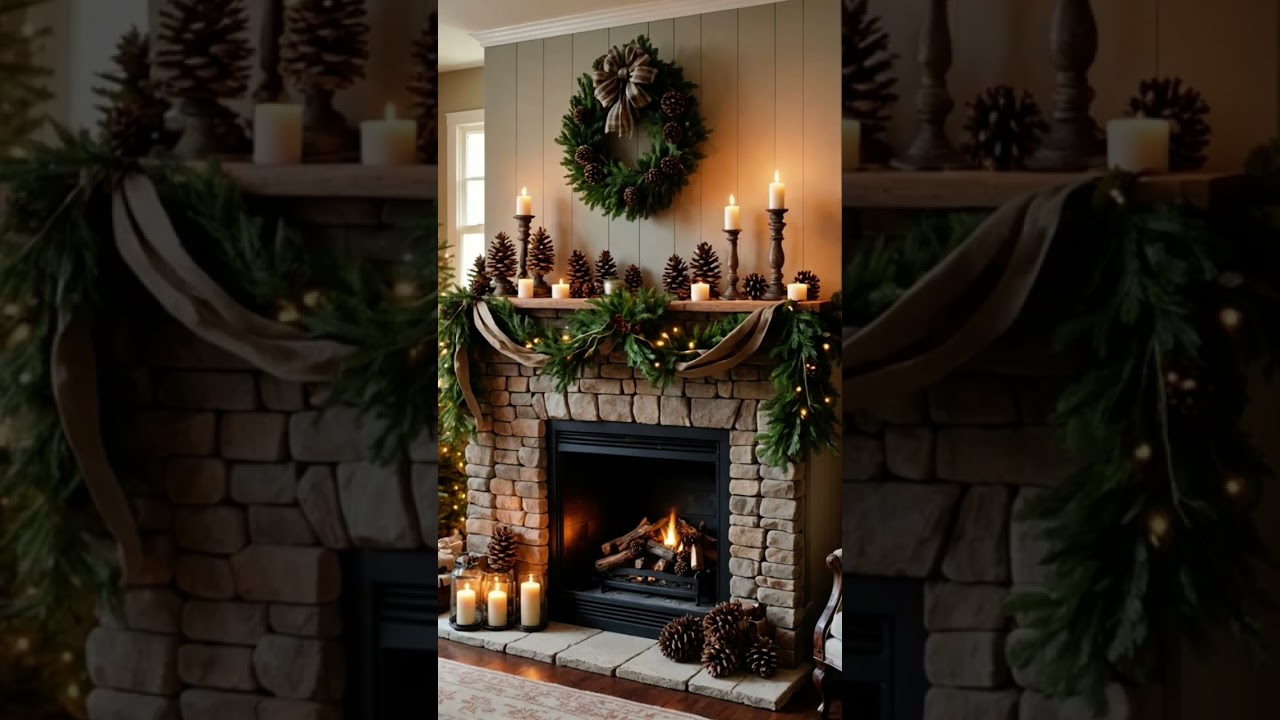 como decorar una chimenea que no se utiliza