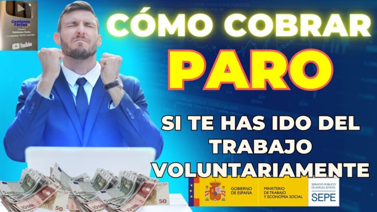 como dejar un trabajo y cobrar el paro