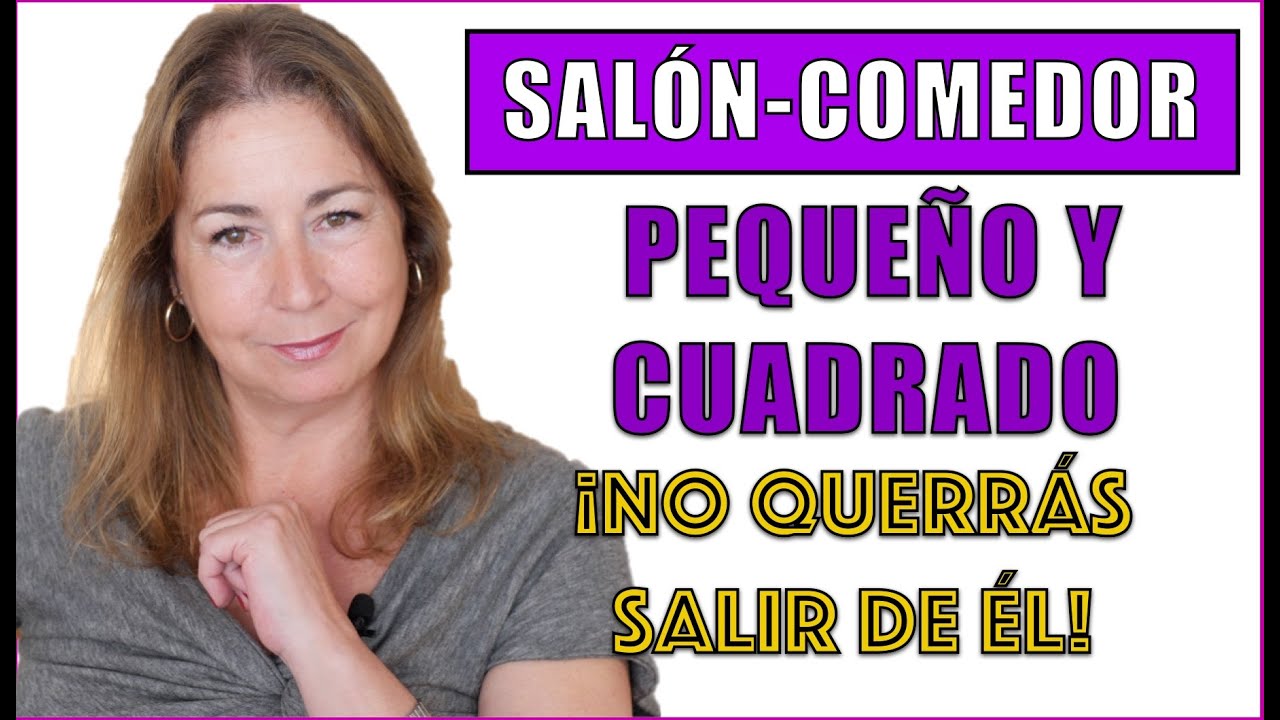 como distribuir un salon comedor cuadrado