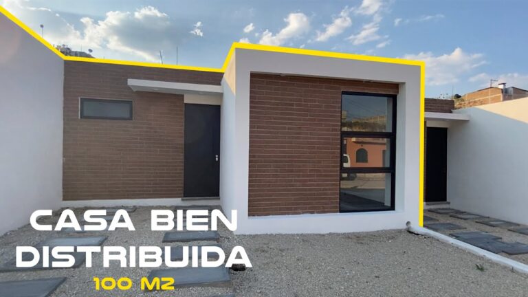 como distribuir una casa de 100m2