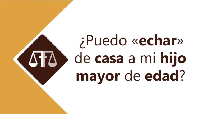 como echar a un hijo de casa legalmente