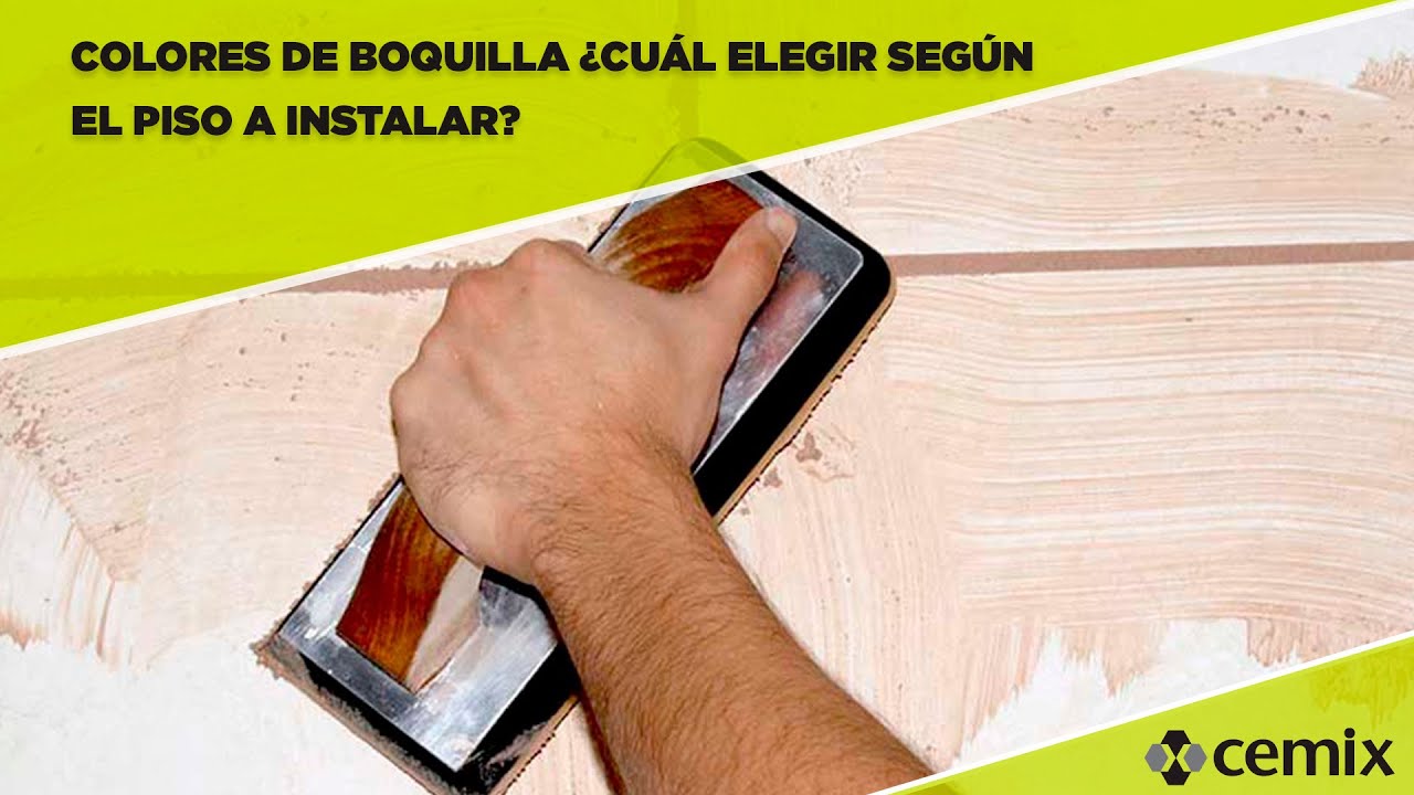 como elegir el color de las juntas del suelo