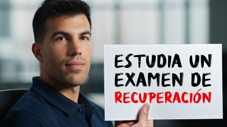 como es el examen de recuperacion de puntos