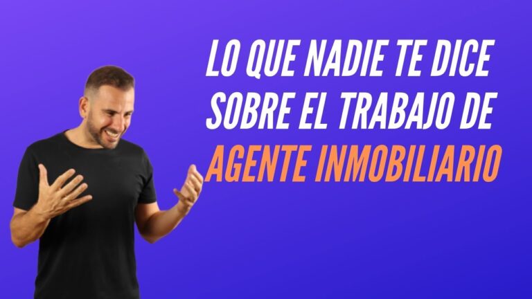 como es trabajar en una inmobiliaria