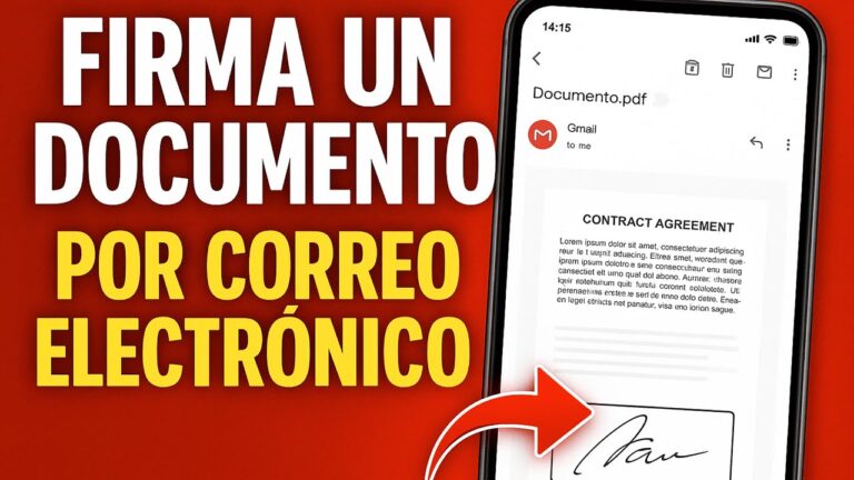 como firmar un contrato por email