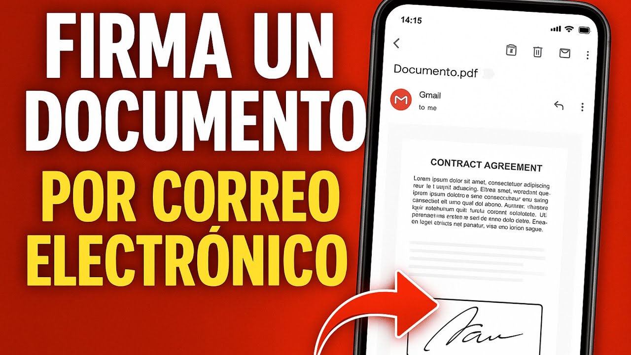 como firmar un contrato por email