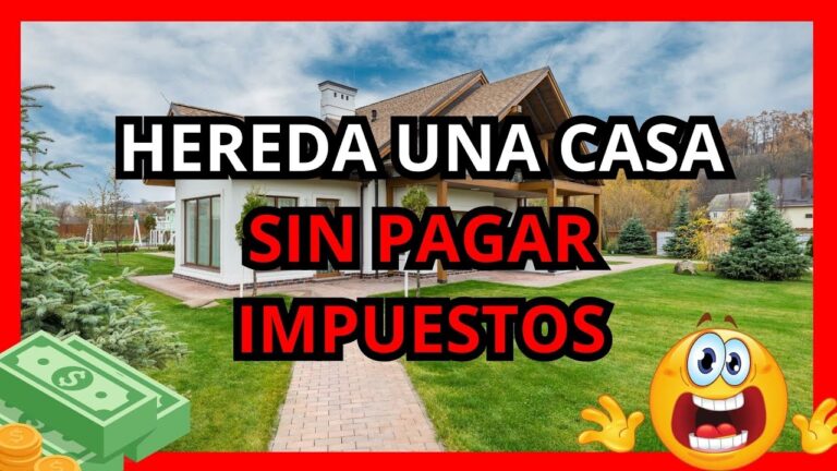 como heredar una casa en vida