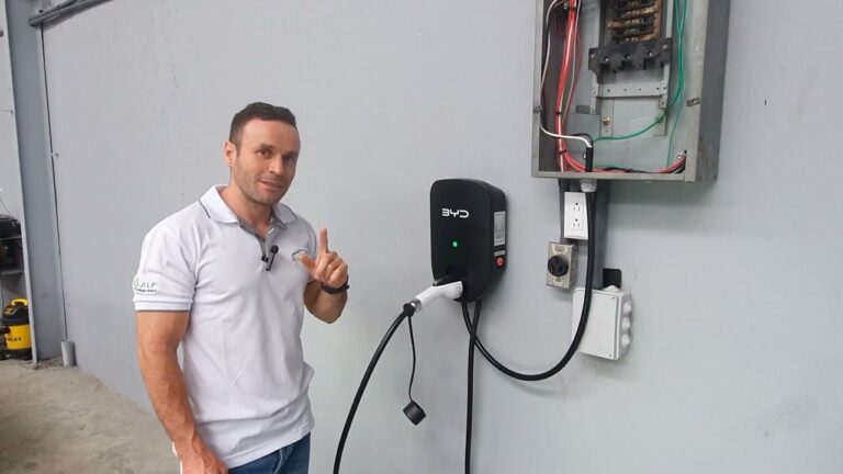 como instalar cargador coche electrico en casa