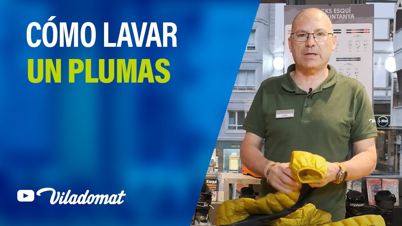 como lavar un plumas en lavadora