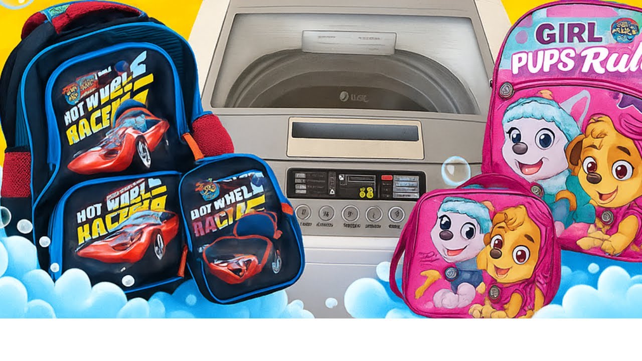como lavar una mochila en la lavadora
