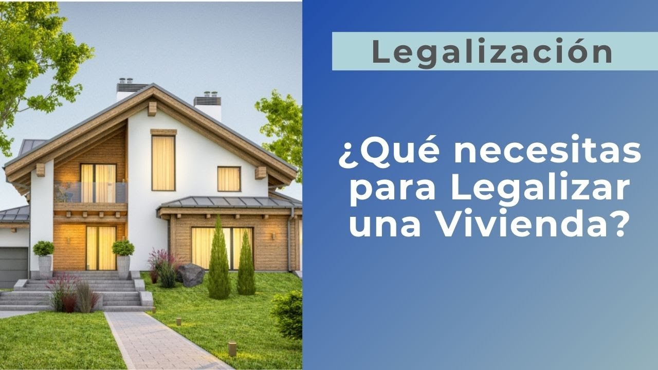 como legalizar una casa ya construida