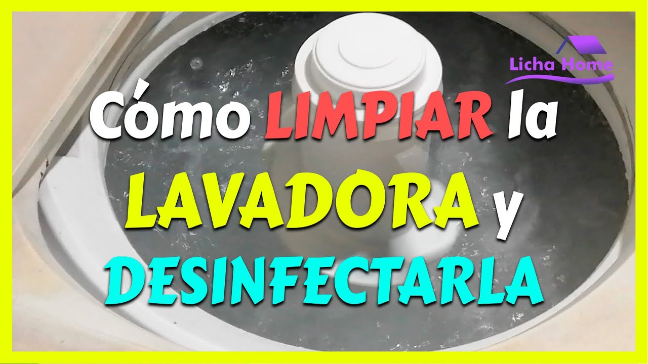 como limpiar la lavadora por dentro con vinagre y bicarbonato