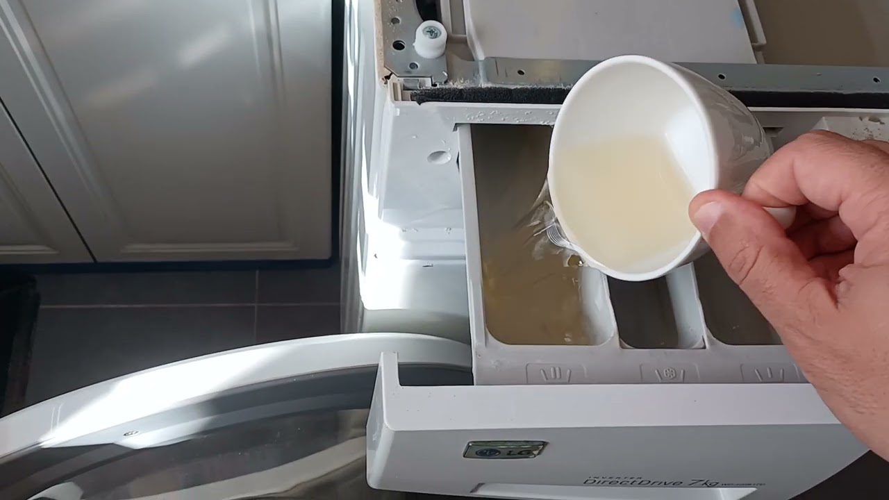 como limpiar la lavadora por dentro