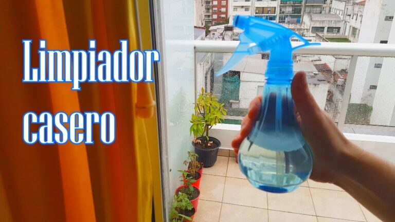 como limpiar los cristales de forma casera