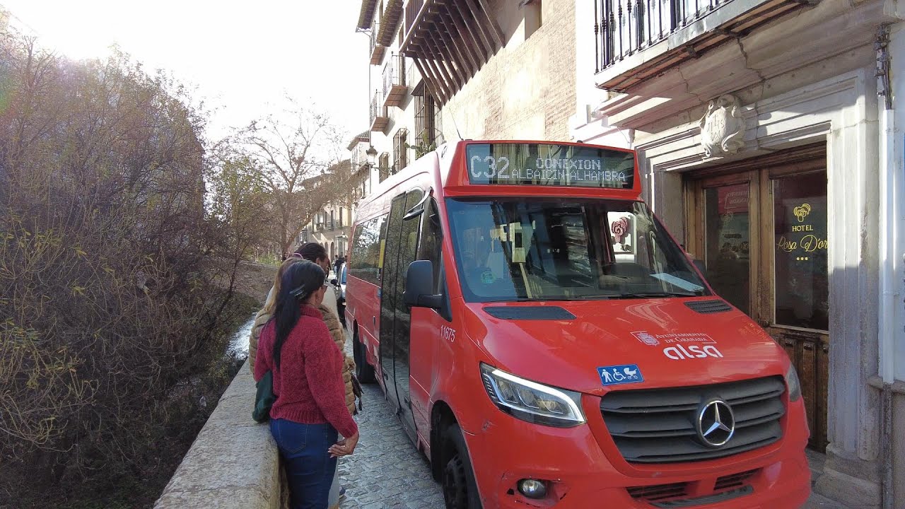 como llegar a la alhambra en bus