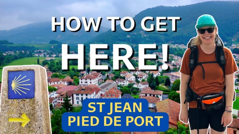como llegar a saint jean pied de port