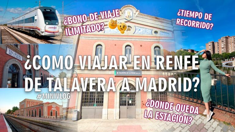 como llegar a talavera de la reina desde madrid