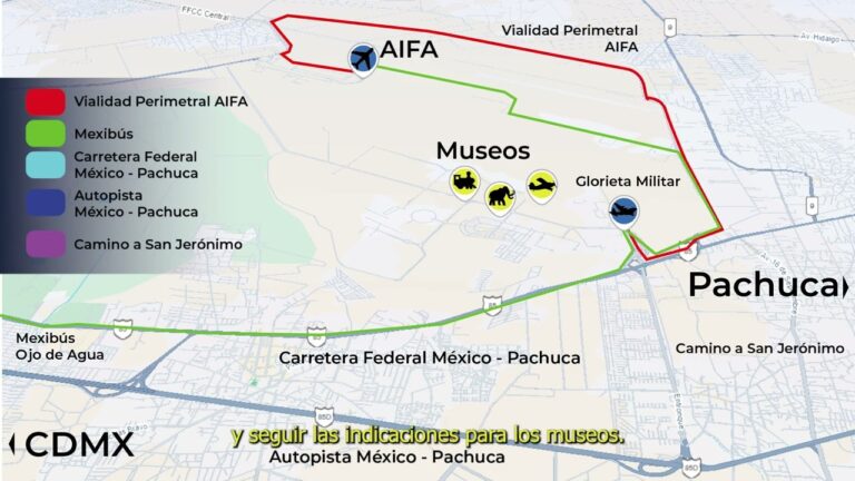 como llegar al museo del aire en transporte público