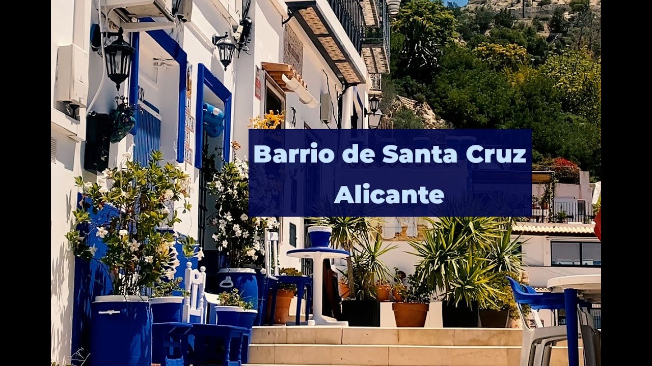 como llegar barrio santa cruz alicante