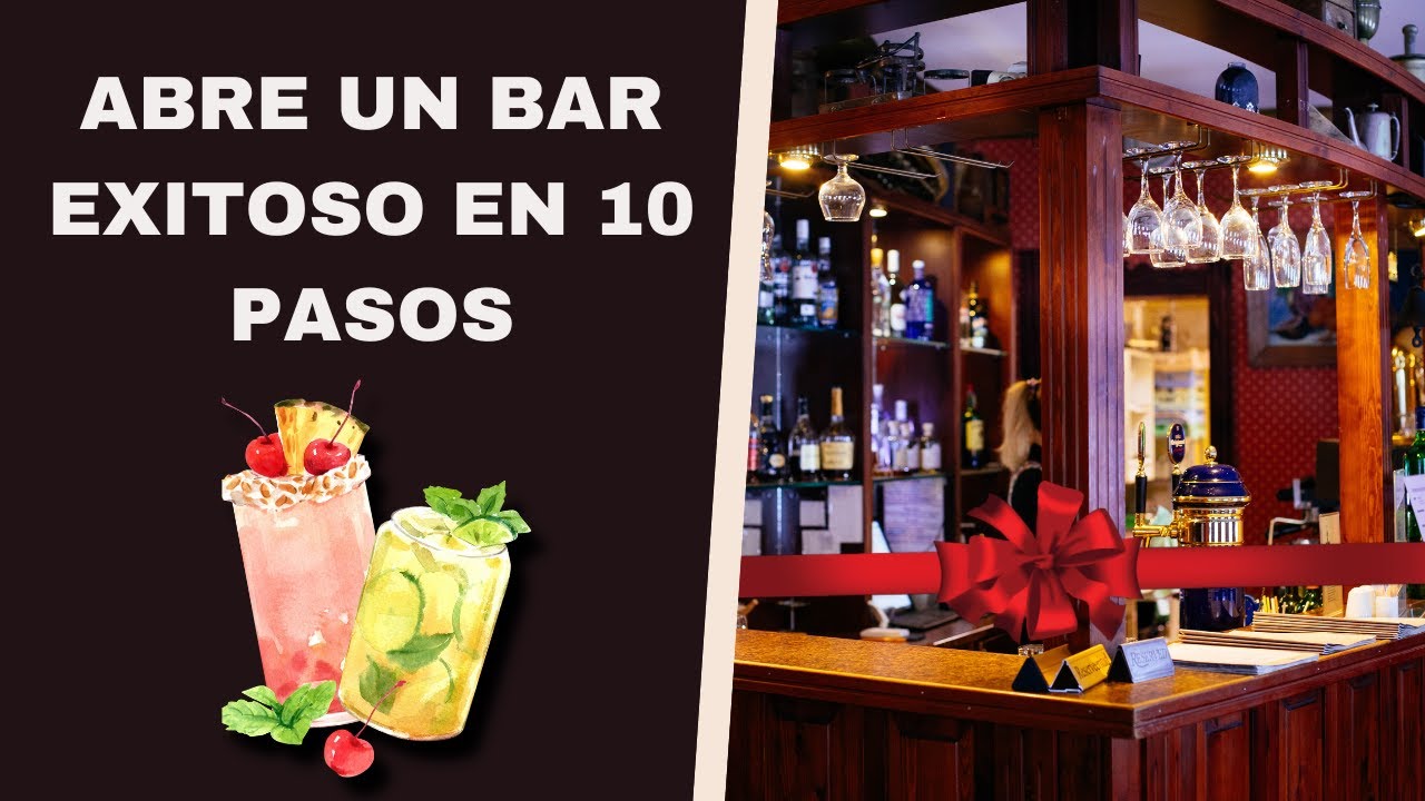 como montar un bar con poco dinero