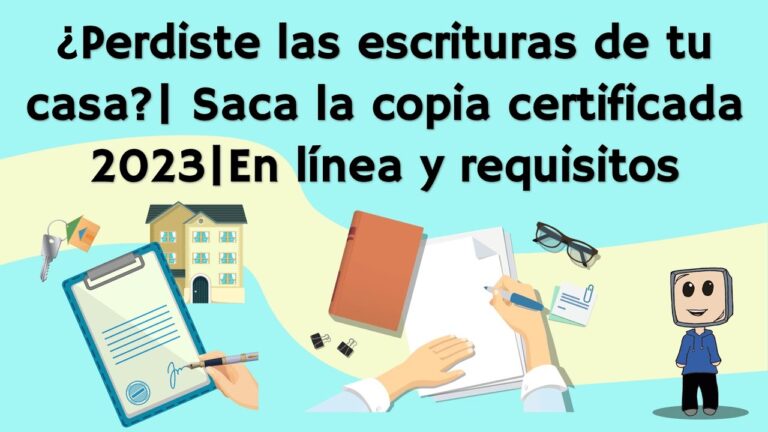 como obtener copia de las escrituras de mi casa