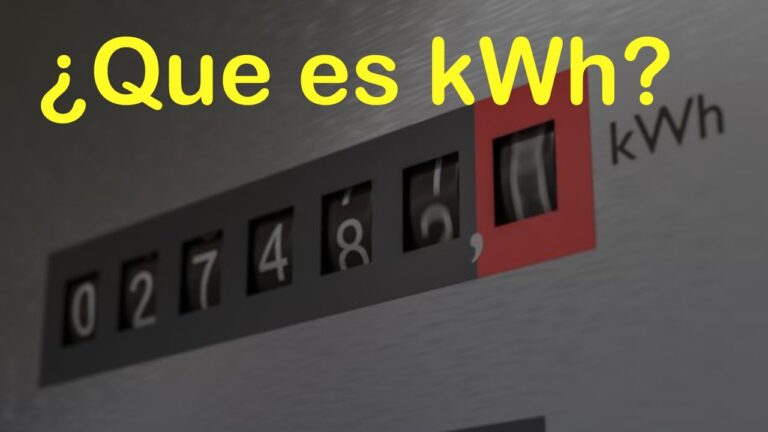 como pasar de kw a kwh