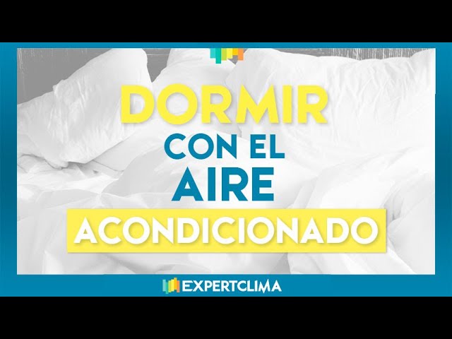 como poner el aire acondicionado por la noche