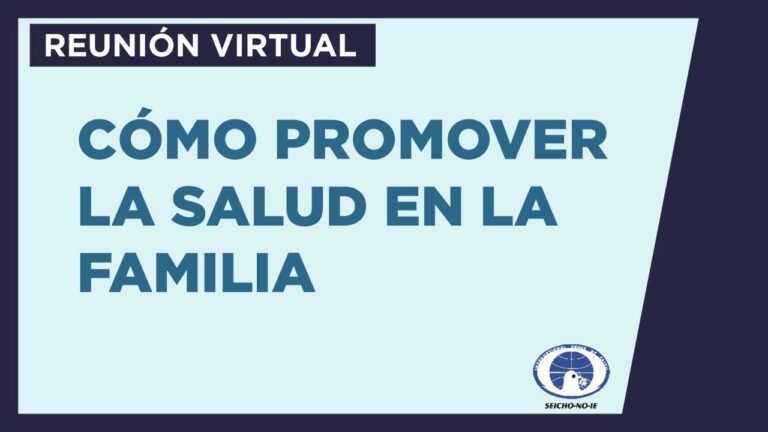 como promover la salud en la familia