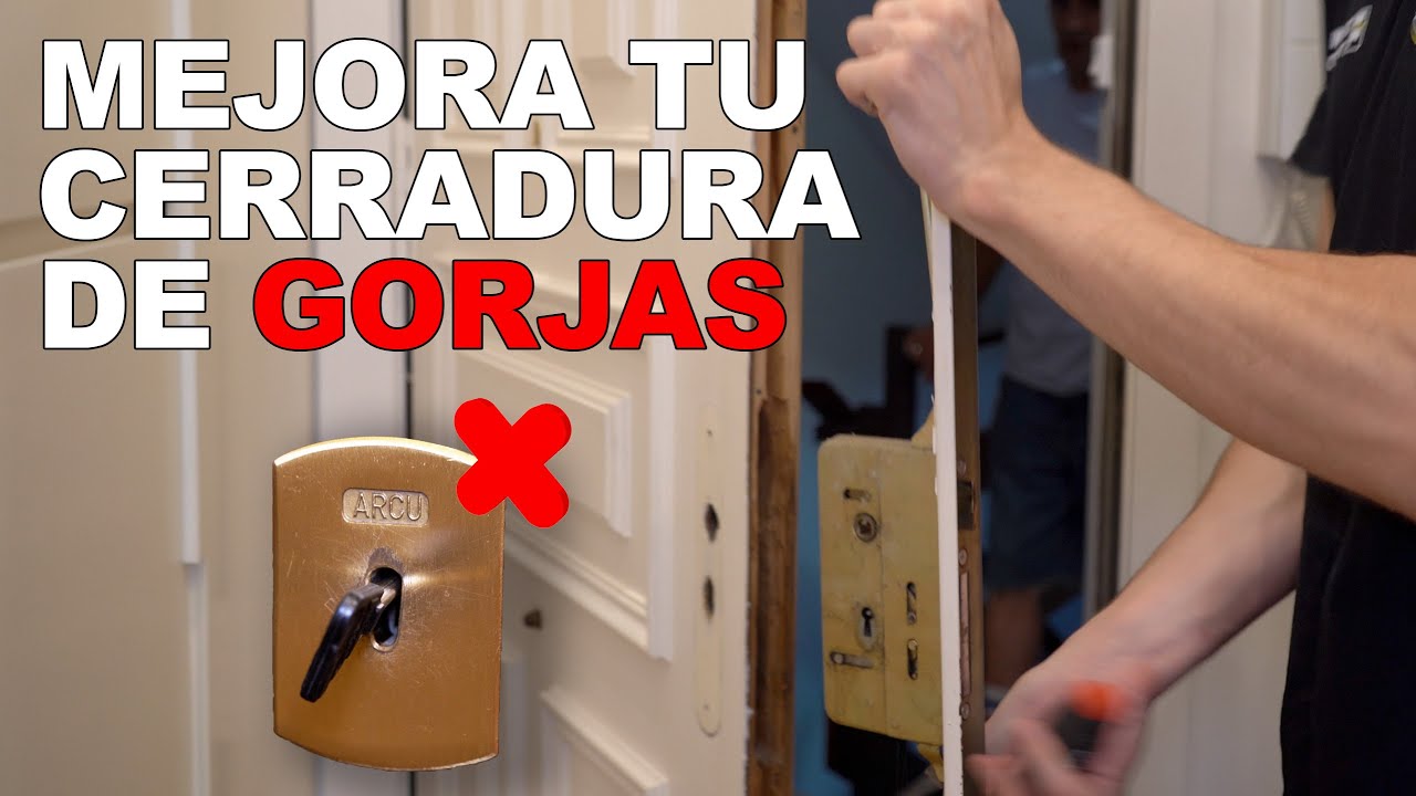 como proteger una cerradura de gorjas
