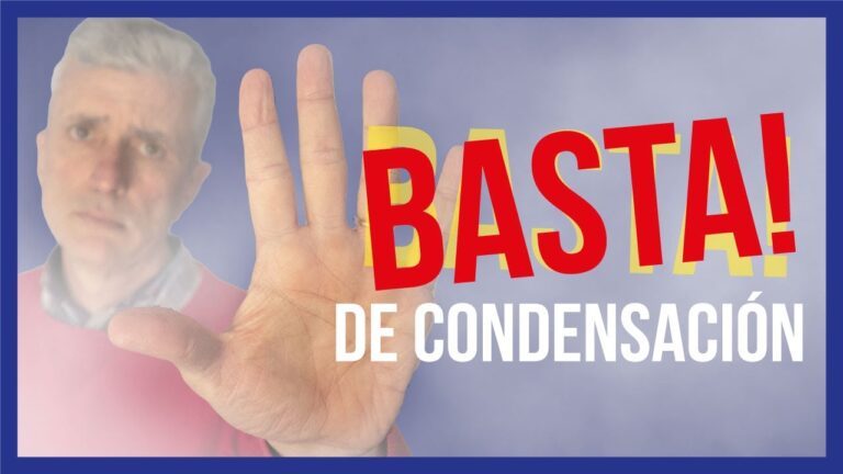 como quitar la condensacion de una casa