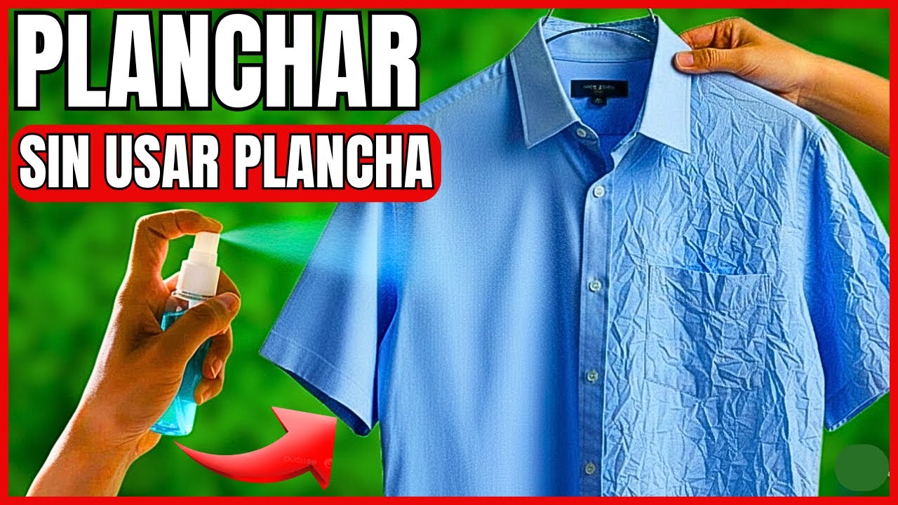como quitar las arrugas de la ropa sin plancha