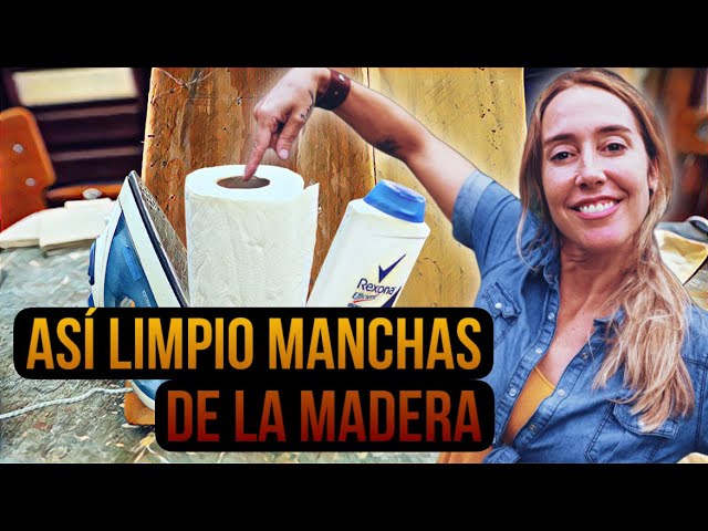 como quitar manchas de aceite en el parquet