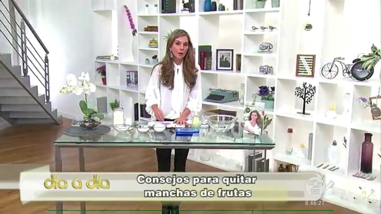 como quitar manchas de mora de la ropa