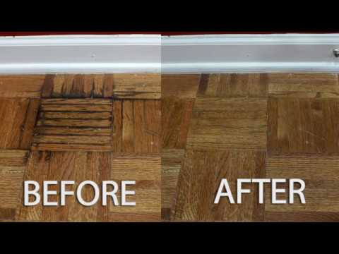 como quitar manchas de orina seca en parquet